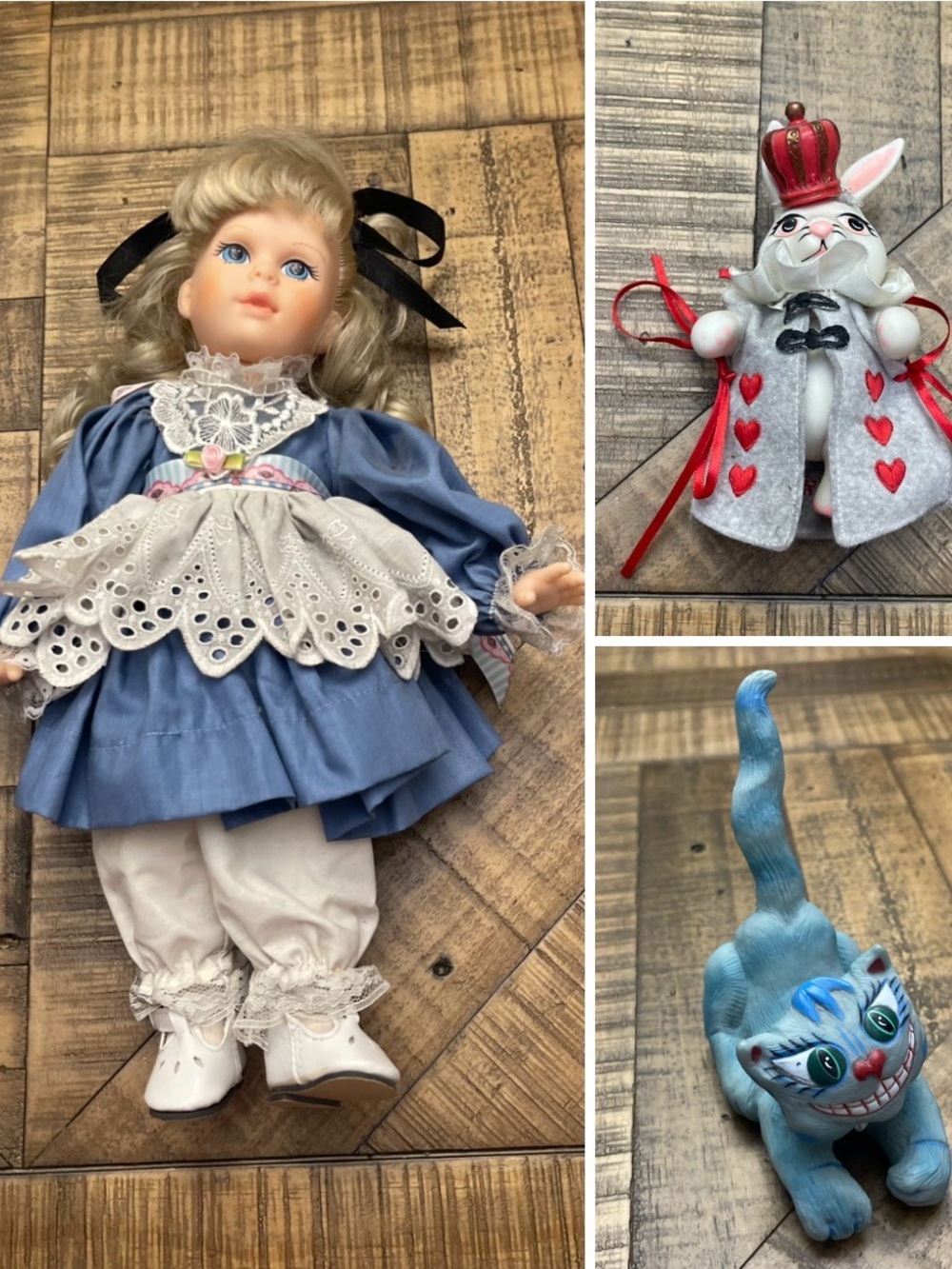 Very rare 1996 "My First Alice" set by Horsman. Designed by Robin Woods.